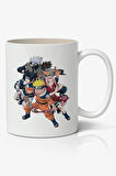 Naruto Sezon 1 Temalı  Anime Baskılı Beyaz Porselen Kupa Bardak