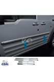 Ford Connect Krom Yan Kapı Çıtası 4 Kapı 2002-2014  Arası (Uzun Şase)