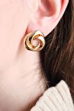 Gold Loop Küpe