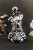 Hayalet Sürücü Ghost Rider Büst 10cm - Silver Efekt