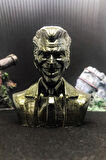 Joker Büst 10cm - Gold Efekt