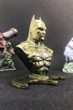 Batman Yarasa Büst 10cm - Gold Efekt