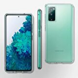 Smcase Samsung Galaxy S20 FE Kılıf Coss Hybrid Sert Silikon 