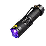 UV-102 Ultraviyole Mor Işık Fener, 365 Nm Uv El Feneri, Tırnak Oje Kurutucu, Değerli Taş Tespiti