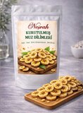 Kuru Meyve Muz Dilimleri - Katkısız Şeker İlavesiz Vegan Meyve Kurusu 35gr