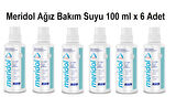 Meridol Ağız Bakım Suyu 100 ML x 6 Adet Set