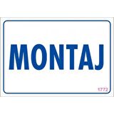 Pvc Levha quot;Montajquot; 17,5*25 cm