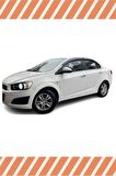 Chevrolet aveo sedan 2006-2011 modellerine özel 4’lü mügen cam rüzgarlığı