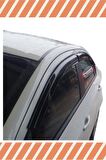 Chevrolet aveo sedan 2012 ve sonrası modellerine özel 4’lü mügen cam rüzgarlığı