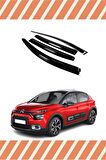 Citroen C-3 2015-2021 modellerine özel 4’lü mügen tip cam rüzgarlığı