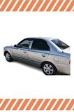 Hyundai Accent admira 2003-2006 modellerine özel 4’lü mügen tip cam rüzgarlığı
