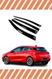 Opel astra K hb 2015-2020 modellerine özel 4’lü mügen tip cam rüzgarlığı