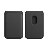 Smcase iPhone 12 Pro Max Kılıf Mıknatıslı Suni Deri Kartlıklı Cüzdan 