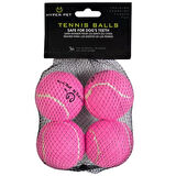 Hyper Pet 4'lü Pembe Tenis Topu (Orta Boy)