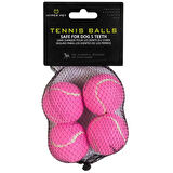 Hyper Pet 4'lü Pembe Tenis Topu (Küçük Boy)