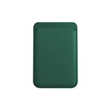 Smcase iPhone 12 Kılıf Mıknatıslı Suni Deri Kartlıklı Cüzdan 