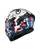 Mt Helmets Stinger 2 Yozu A7 Parlak Fullface Motosiklet Kaskı