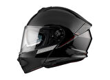 MT Genesis Sv Solid A1 Parlak Siyah Çene Açılır Kask