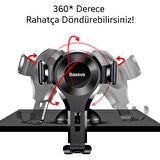 Baseus Otomatik Mekanizma Gravity Torpido Üstü Araç İçi Telefon Tutucu Araç Tutucu Sarsılmaz Vantuzlu
