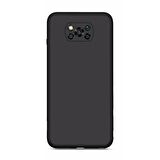 Smcase Xiaomi Poco X3 NFC Kılıf Mat Kamera Korumalı Silikon