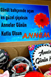 Şirin Kutuda Anneye Hediye Anneler Günü Hediyesi Anne Doğum Günü Hediyeleri 1gerbera2mom9
