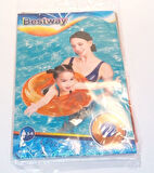 BESTWAY DENİZ SİMİDİ DÜZ RENKLER 76 CM TURUNCU