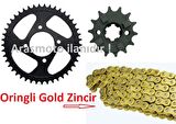 Cf Moto Nk 150 Zincir Dişli Seti Oringli Gold Sarı Zincirli 428/136 Bakla -Arasmoto