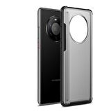 Smcase Huawei Mate 40 Pro Kılıf Volk Darbe Korumalı Mat Tpu Silikon  Tam Kapatan Ekran Koruyucu