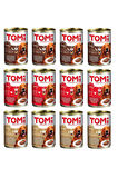 Tomi 3 Çeşit Karma  Gravy Soslu Köpek Konservesi 400 Gr. X 12 Adet