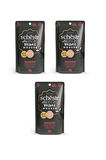 Schesir After Dark Tavuk ve Sığır Etli Pouch Mousse Kedi Yaş Mama 80 Gr. X 3 Adet