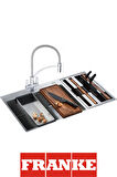 Franke Box Center BWX 220-54-27 Özel Tasarım Inox Evye