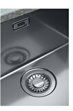 Franke Mythos MYX 251-86 Sağ Damlalıklı Çelik Evye