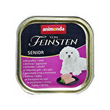Animonda Vom Feinsten Senior Kümes Hayvanlı ve Kuzulu Yaşlı Köpek Konservesi 6 Adet 150 Gr 