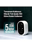 Ttec Wizi Pro W Full HD İç ve Dış Mekan Bataryalı Wi-Fi Akıllı Kamera