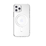 Smcase iPhone 11 Pro Max Kılıf Coss Wireless Destekli Hibrit Silikon  Wireless Şarj Aleti