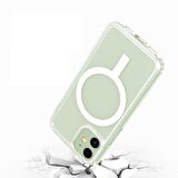 Smcase iPhone 11 Pro Max Kılıf Coss Wireless Destekli Hibrit Silikon  Wireless Şarj Aleti