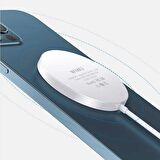 Smcase iPhone 11 Pro Max Kılıf Coss Wireless Destekli Hibrit Silikon  Wireless Şarj Aleti