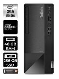 LENOVO Neo 50T i5 12400 48GB RAM 256GB SSD RX550/4GB W11HOME 11SE00BPTX MASAÜSTÜ PC & PER4 BELLEK