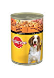 Pedigree Tavuklu ve Havuçlu Konserve Yetişkin Köpek Maması 6 x 400 G