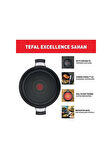 Tefal Titanyum 6X Excellence İndüksiyon Tabanlı 22 cm Sahan