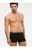 Erkek Tight 2'li Boxer Şort Likralı