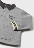 Mayoral Erkek Bebek Yakalı Sweatshirt