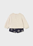 Mayoral Kız Bebek Sweatshirt ve Şort Takım