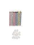 PASTA MUMU SÖNMEYEN 4 RENK 6,5CM 10'LU