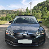Sts Oto Aksesuar Skoda Superb Mk3 2015-2021 Batman Yarasa Ayna Kapağı Piano Black Abs Plastik