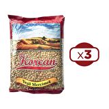 Korcan Yeşil Mercimek 1000 gr 3 lü