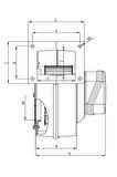 Bdras 140-60 Alüm. Salyangoz Fan
