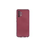 Smcase Samsung Galaxy A32 4G Kılıf Kamera Korumalı Lüks Mat Silikon