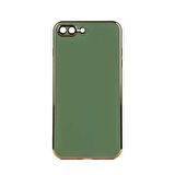 Gpack Apple iPhone 7 Plus Kılıf Bark Parlak Silikon Renkli Kenarları Rose