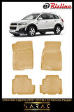 Rizline Chevrolet Captiva 2006 Model BEJ 3D Havuzlu Paspas